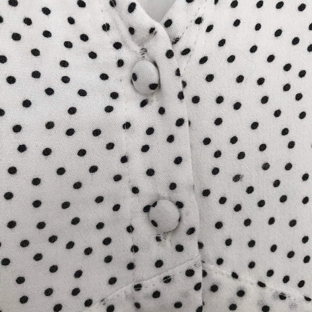 Abercrombie & Fitch NWT Puff Sleeve Button Down Mini Dress - Picture 9 of 10
